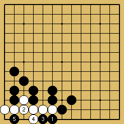 棋譜解説図（数字、記号入り）