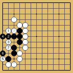 棋譜解説図（数字、記号入り）