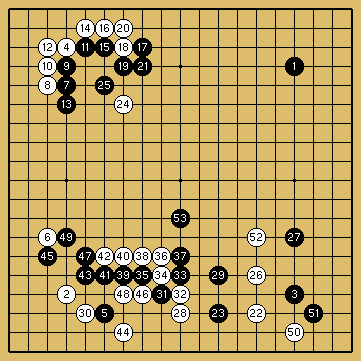 棋譜解説図（数字、記号入り）