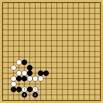 棋譜解説図（数字、記号入り）