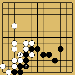 棋譜解説図（数字、記号入り）