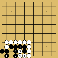 棋譜解説図（数字、記号入り）