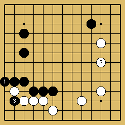 棋譜解説図（数字、記号入り）