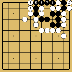 棋譜解説図（数字、記号入り）