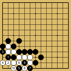 棋譜解説図（数字、記号入り）