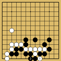 棋譜解説図（数字、記号入り）