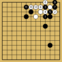 棋譜解説図（数字、記号入り）