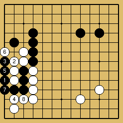 棋譜解説図(数字、記号入り) 棋譜解説図(数字、記号入り)