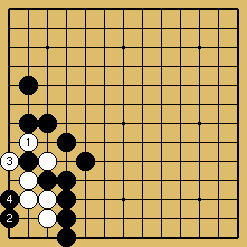 棋譜解説図（数字、記号入り）