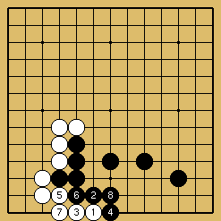 棋譜解説図（数字、記号入り）