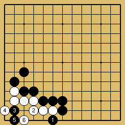 棋譜解説図（数字、記号入り）