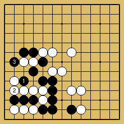 棋譜解説図（数字、記号入り）