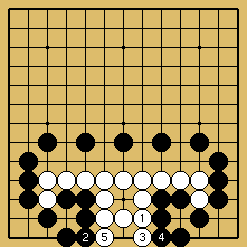 棋譜解説図（数字、記号入り）