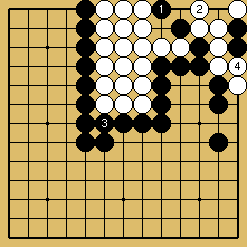 棋譜解説図（数字、記号入り）