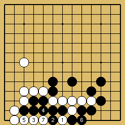 棋譜解説図（数字、記号入り）