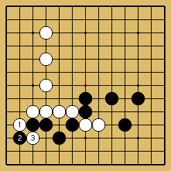 棋譜解説図（数字、記号入り）