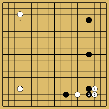 棋譜解説図（数字、記号入り）