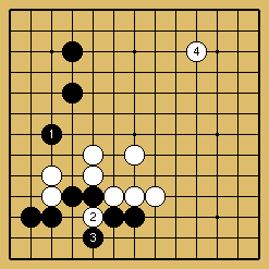 棋譜解説図（数字、記号入り）