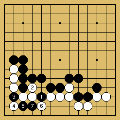 棋譜解説図（数字、記号入り）