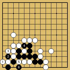 棋譜解説図（数字、記号入り）