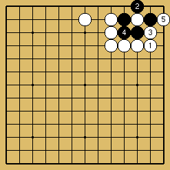 棋譜解説図（数字、記号入り）