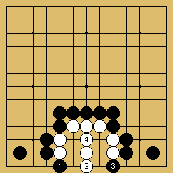 棋譜解説図（数字、記号入り）