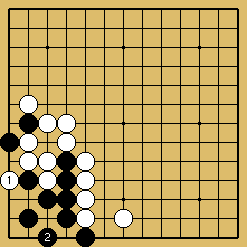 棋譜解説図（数字、記号入り）