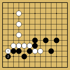 棋譜解説図（数字、記号入り）