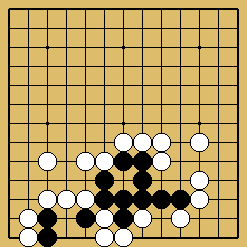 棋譜解説図（数字、記号入り）