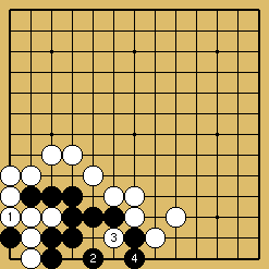 棋譜解説図（数字、記号入り）