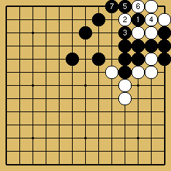 棋譜解説図（数字、記号入り）