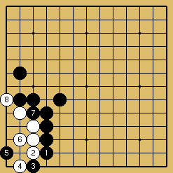 棋譜解説図（数字、記号入り）