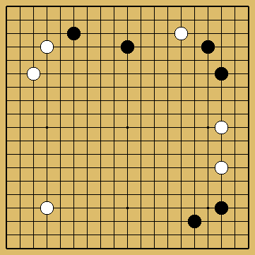 棋譜解説図（数字、記号入り）