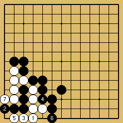 棋譜解説図（数字、記号入り）