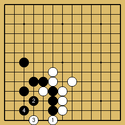 棋譜解説図（数字、記号入り）