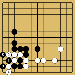 棋譜解説図（数字、記号入り）