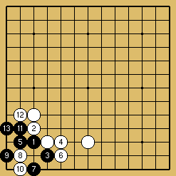 棋譜解説図（数字、記号入り）