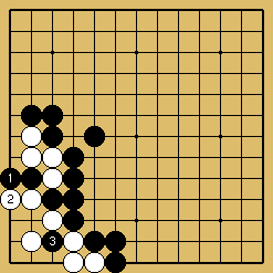 棋譜解説図（数字、記号入り）