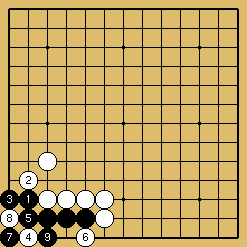 棋譜解説図（数字、記号入り）