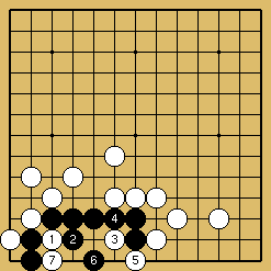 棋譜解説図（数字、記号入り）