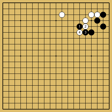 棋譜解説図（数字、記号入り）