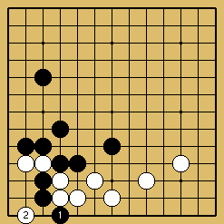 棋譜解説図（数字、記号入り）