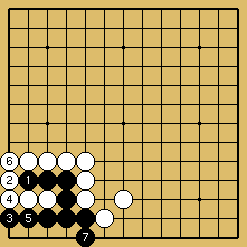 棋譜解説図（数字、記号入り）