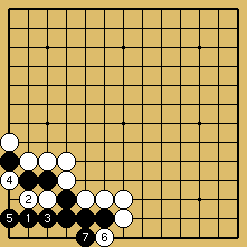 棋譜解説図（数字、記号入り）