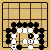 棋譜解説図（数字、記号入り）