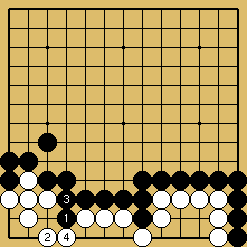 棋譜解説図（数字、記号入り）