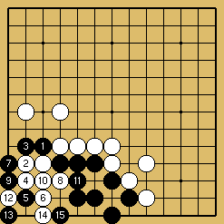 棋譜解説図（数字、記号入り）