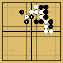 棋譜解説図（数字、記号入り）