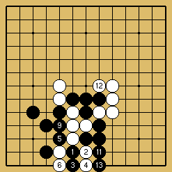 棋譜解説図（数字、記号入り）