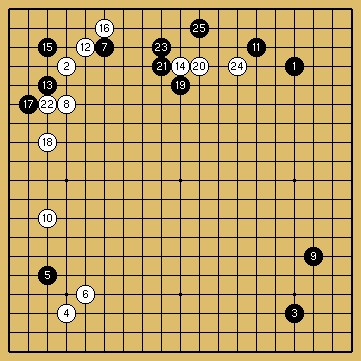 棋譜解説図（数字、記号入り）